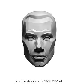 Abstract vector head. Vector illustration