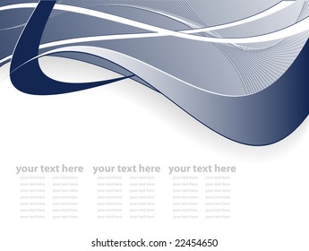 abstract vector header with copy space. No mesh used