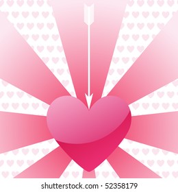 Abstract vector heart