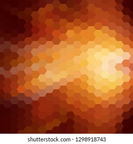 abstract vector hexagon background. polygonal style