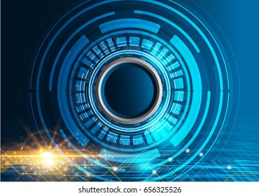 abstract vector hi speed internet technology background illustration