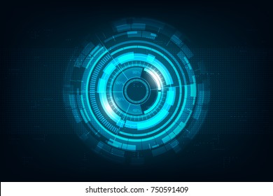 abstract vector hi speed internet technology background illustration