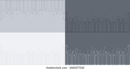 
Abstract vector high tech circuit board background illustration. EPS10 pattern