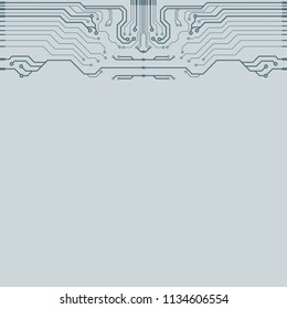 
Abstract vector high tech circuit board background illustration. EPS10 pattern
