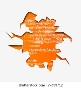 Abstract Vector Hole with Program Text - eps10