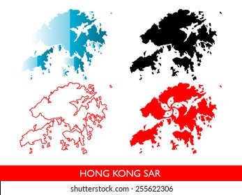 1,356 Map hong kong silhouette Images, Stock Photos & Vectors ...