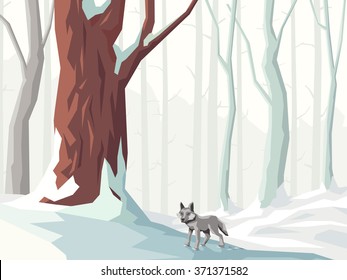 24,910 Snowy forest Stock Vectors, Images & Vector Art | Shutterstock