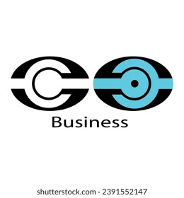abstract vector icon element for business template