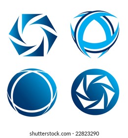 Abstract vector icons