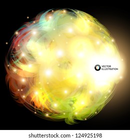 Abstract vector illustration.