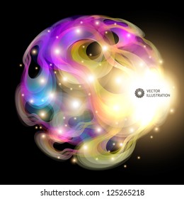 Abstract vector illustration.