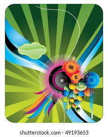 abstract vector illustration
