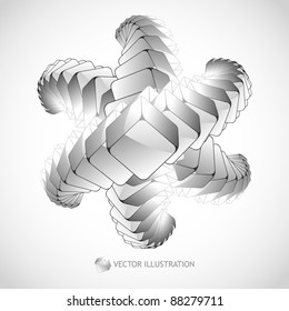 Abstract vector illustration.