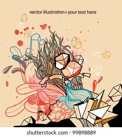 abstract vector illustration
