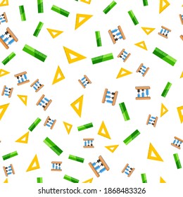 Abstract Vector Illustration Back to School  Poster Background. EPS10