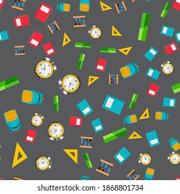 Abstract Vector Illustration Back to School  Poster Background. EPS10