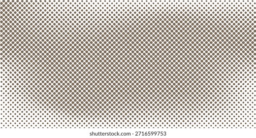 Abstract vector illustration backdrop: Black brown hue dotted offset screen gradation vector illustration: retro halftone texture background.