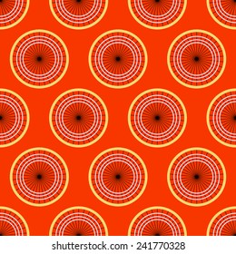 Abstract vector illustration background.  Circular patterns
