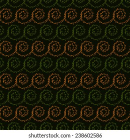 Abstract vector illustration background of decorative spiral