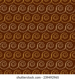 Abstract vector illustration background of decorative spiral