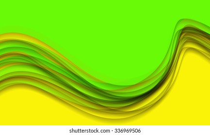 Abstract vector illustration background eps 10  / wave line