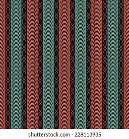Abstract vector illustration background with guilloche stripes