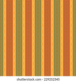 Abstract vector illustration background with guilloche stripes