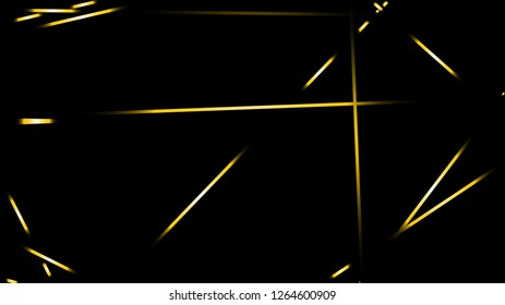 abstract vector illustration background light lines. color gold