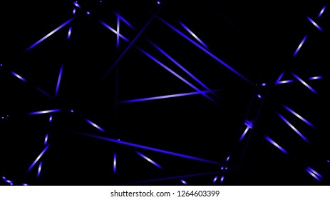 abstract vector illustration background light lines. color blue
