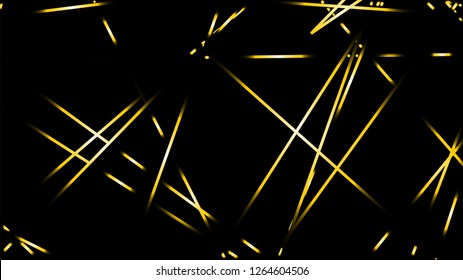 abstract vector illustration background light lines. color gold
