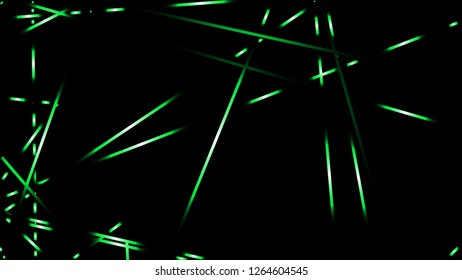 abstract vector illustration background light lines. color green