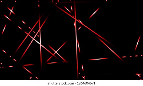 abstract vector illustration background light lines. color red