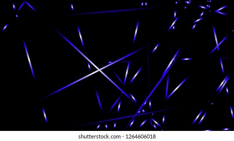 abstract vector illustration background light lines. color blue