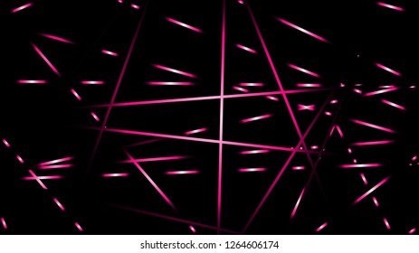 abstract vector illustration background light lines. color pink
