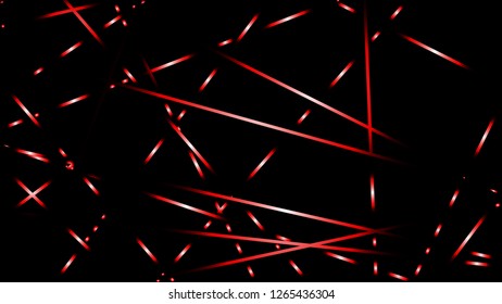 abstract vector illustration background light lines. color red