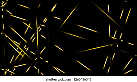 abstract vector illustration background light lines. color gold