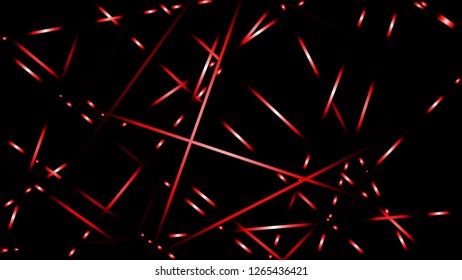 abstract vector illustration background light lines. color red