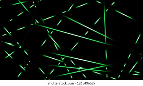 abstract vector illustration background light lines. color green