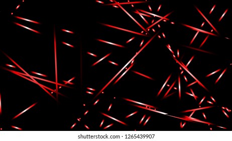 abstract vector illustration background light lines. color red