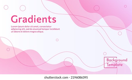 abstract vector illustration background template, color gradation. can be used for presentation templates