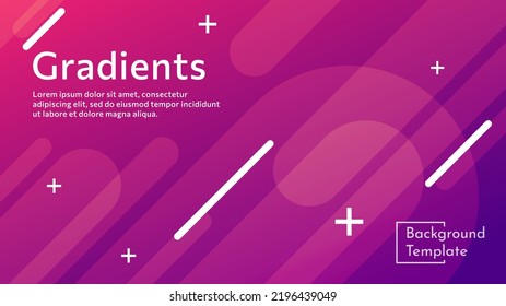 abstract vector illustration background template, color gradation. can be used for presentation templates