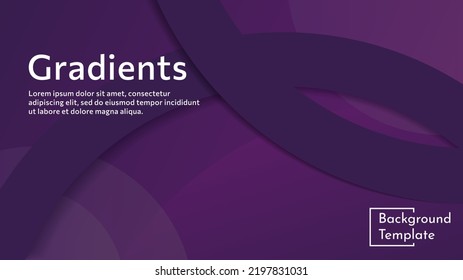 Abstract vector illustration background template, graded color. can be used for presentation templates