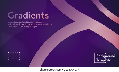 Abstract vector illustration background template, graded color. can be used for presentation templates