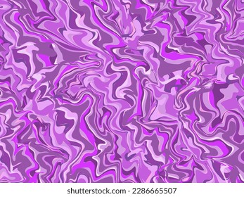 Ilustración abstracta vectorial de lineas bellas púrpura, púrpura oscura, rosa y rosa claro ondulado sobre fondo blanco para el fondo y para el trabajo de diseño otras publicaciones.