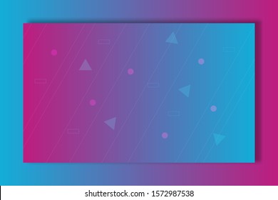 Abstract vector illustration beautiful two tone color graphic design modern geometric minimalist wallpaper background
