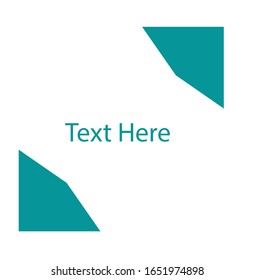 Abstract vector illustration blue Background