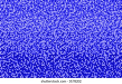 Ilustración vector abstracta de cuadrados azules