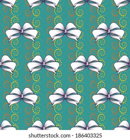 abstract vector illustration with bows