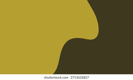 Abstract vector illustration of a brown background with a coffee bubble icon and business woman silhouette design element