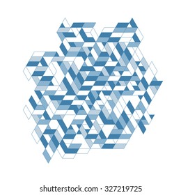 Abstract Vector Illustration. Can Be Used For Design And Presentation.